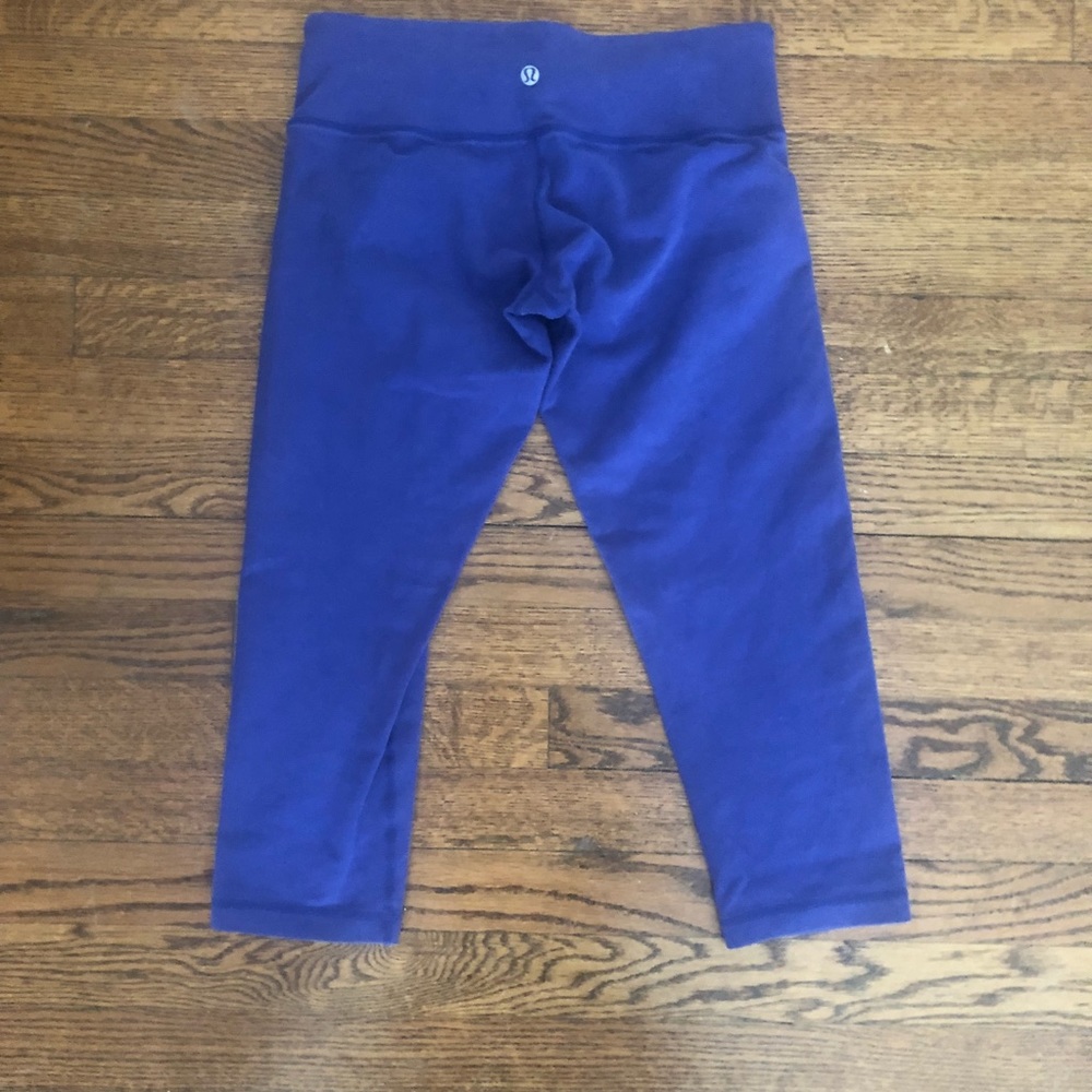 Purple lululemon crops